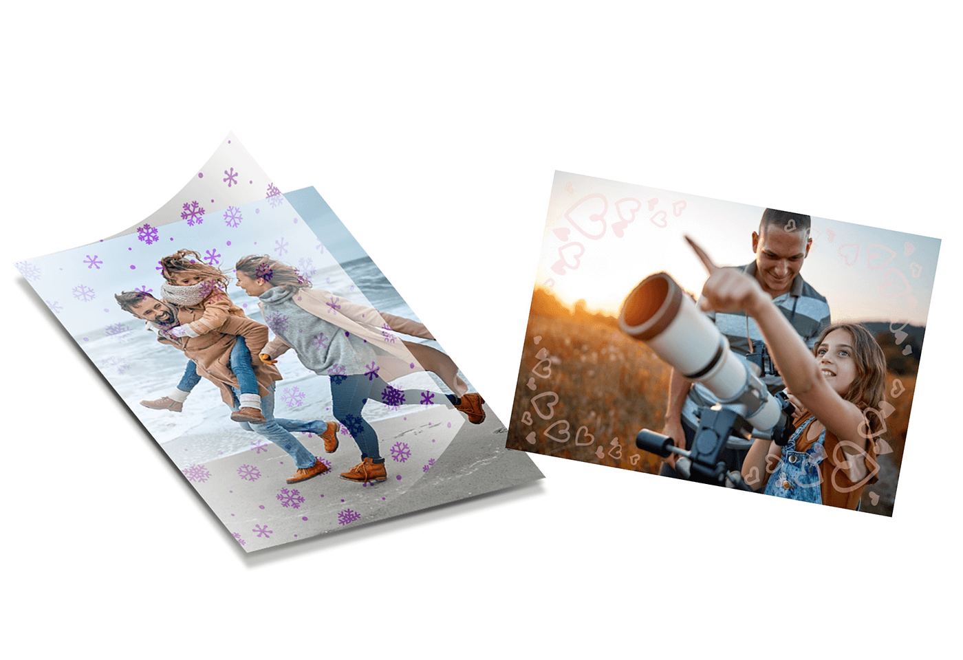 Canon&rsquo;s free SELPHY Photo Layout lets you add fun borders to your prints like stars, hearts and flowers.